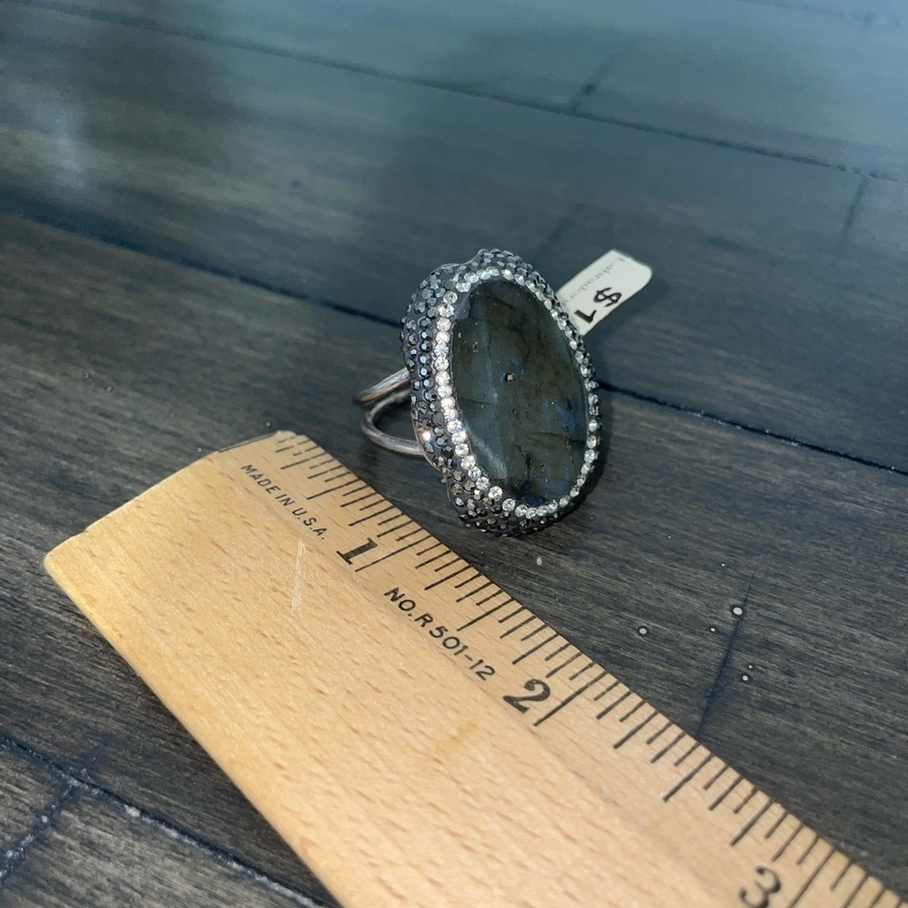 Labradorite Ring Adjustable NWT​​​​​​​​​​​​​​ - Picture 3 of 4